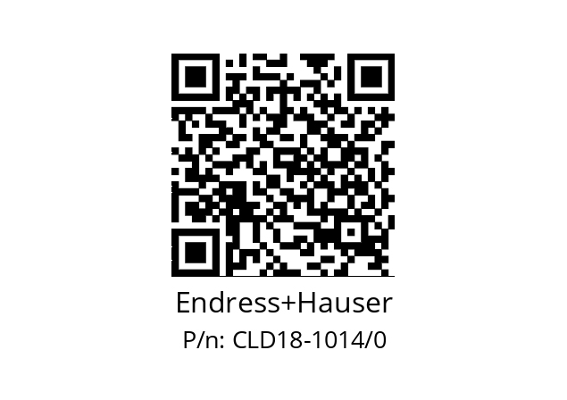   Endress+Hauser CLD18-1014/0