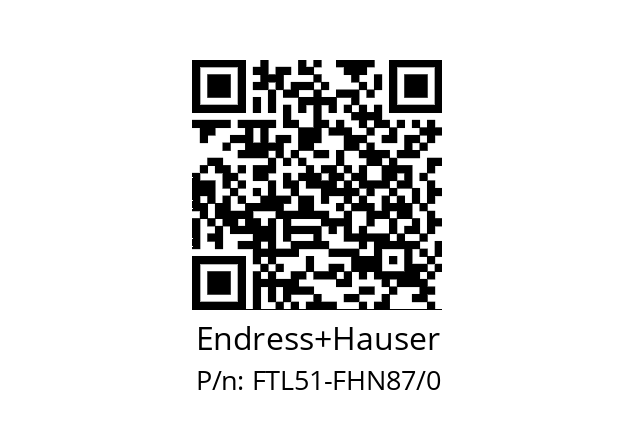   Endress+Hauser FTL51-FHN87/0