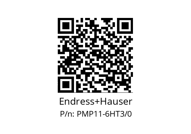   Endress+Hauser PMP11-6HT3/0