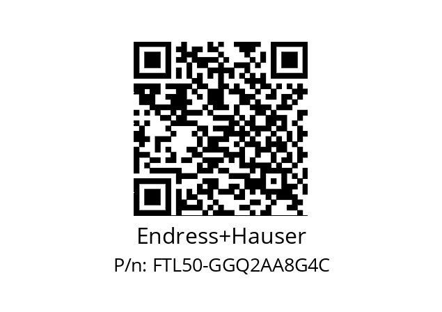   Endress+Hauser FTL50-GGQ2AA8G4C