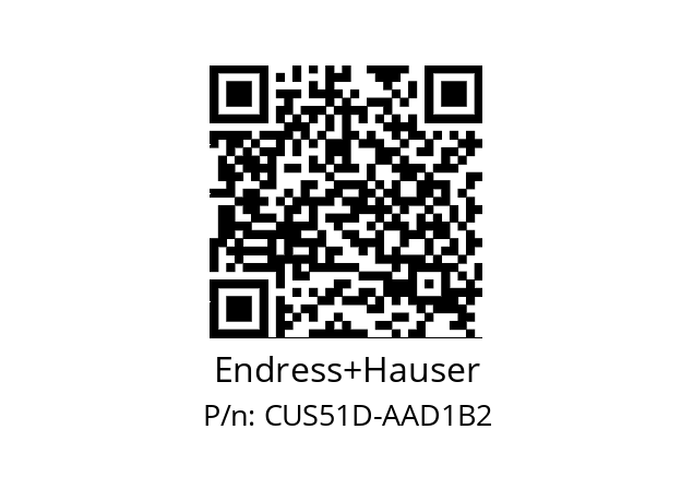   Endress+Hauser CUS51D-AAD1B2