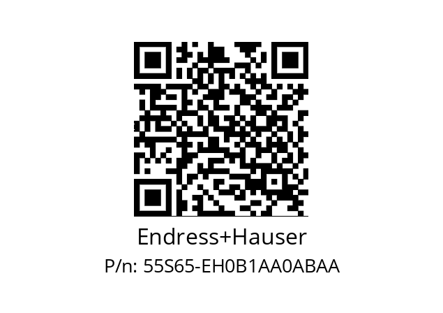   Endress+Hauser 55S65-EH0B1AA0ABAA