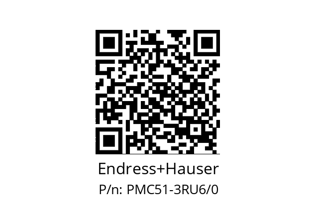   Endress+Hauser PMC51-3RU6/0