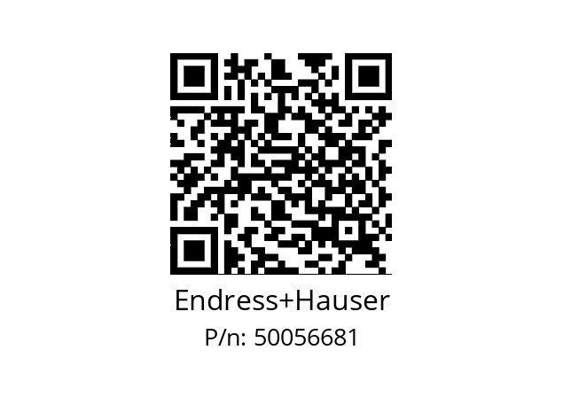   Endress+Hauser 50056681