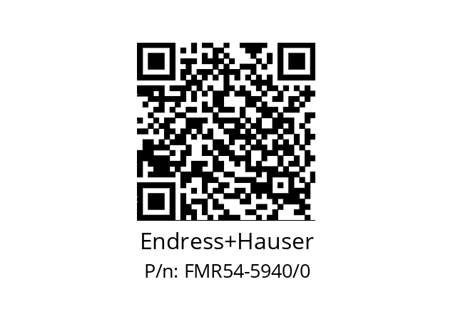   Endress+Hauser FMR54-5940/0