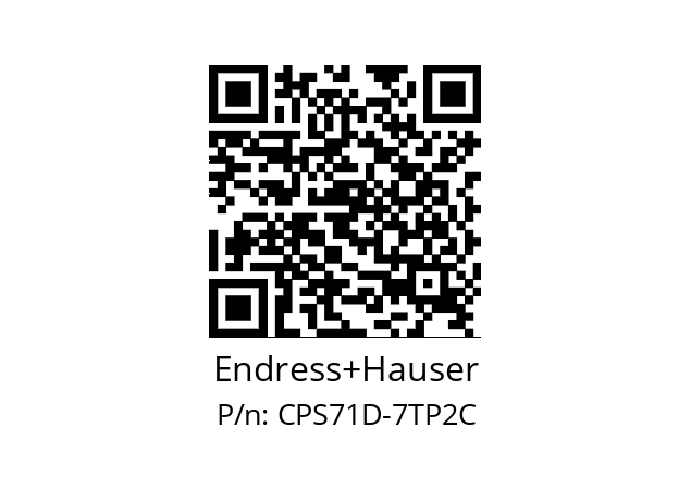   Endress+Hauser CPS71D-7TP2C