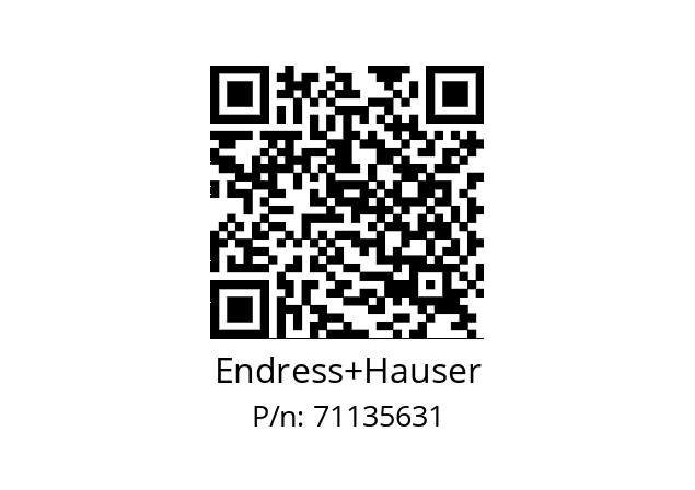   Endress+Hauser 71135631