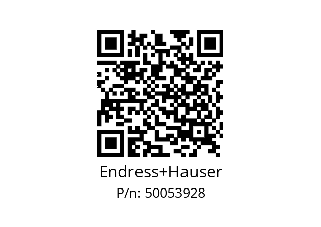   Endress+Hauser 50053928