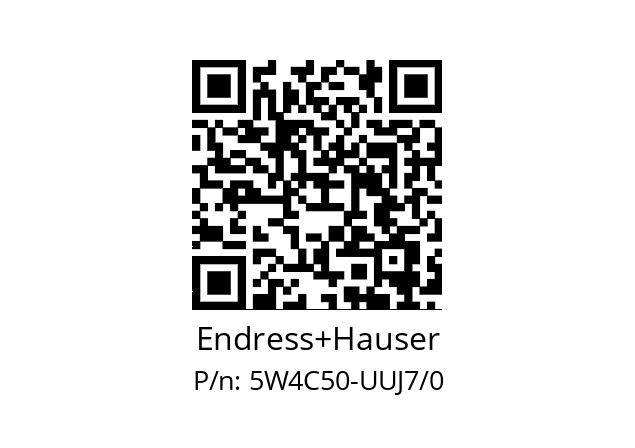   Endress+Hauser 5W4C50-UUJ7/0