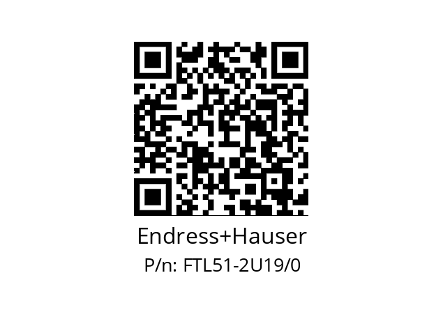   Endress+Hauser FTL51-2U19/0