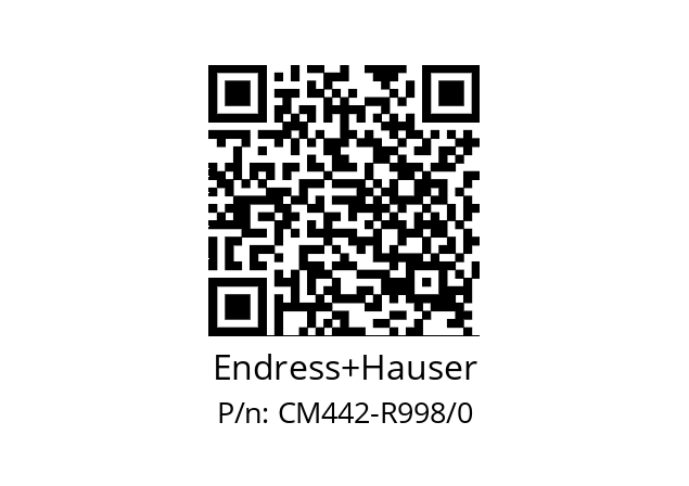   Endress+Hauser CM442-R998/0