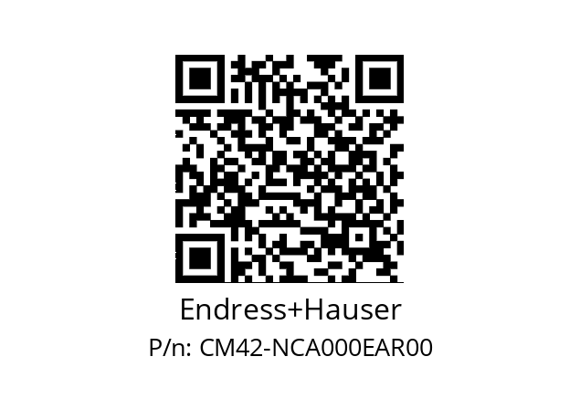   Endress+Hauser CM42-NCA000EAR00