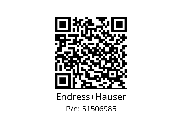   Endress+Hauser 51506985