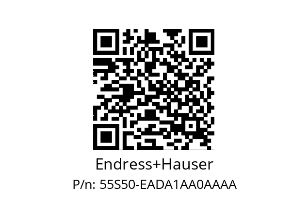   Endress+Hauser 55S50-EADA1AA0AAAA