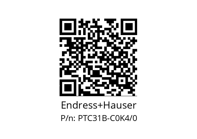   Endress+Hauser PTC31B-C0K4/0