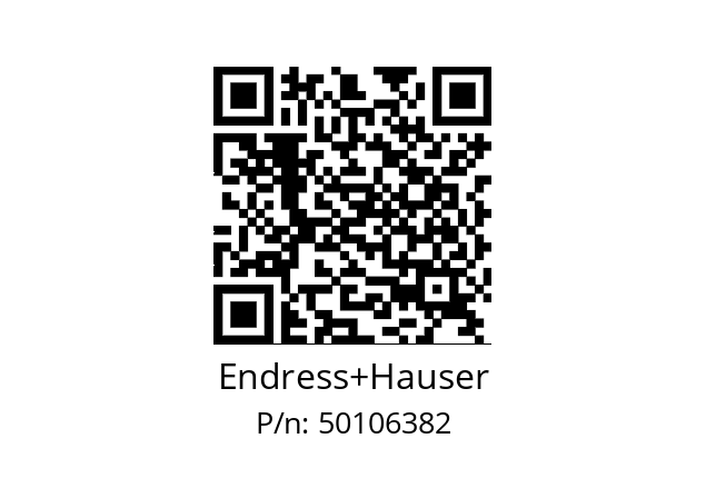   Endress+Hauser 50106382