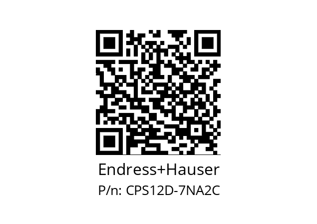   Endress+Hauser CPS12D-7NA2C