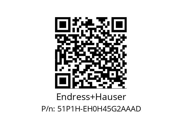   Endress+Hauser 51P1H-EH0H45G2AAAD