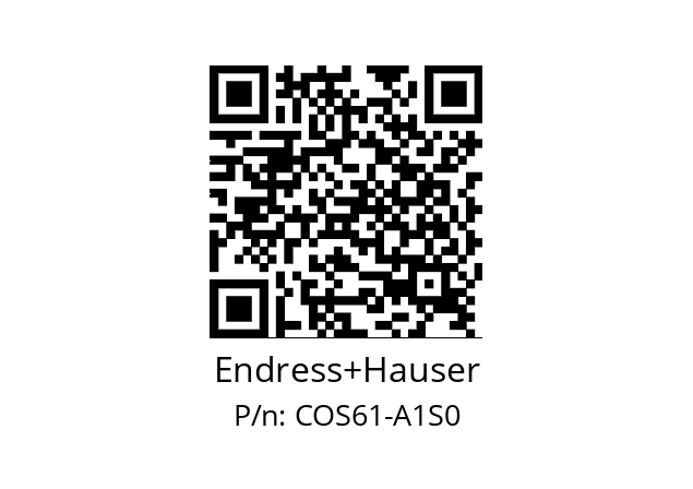   Endress+Hauser COS61-A1S0