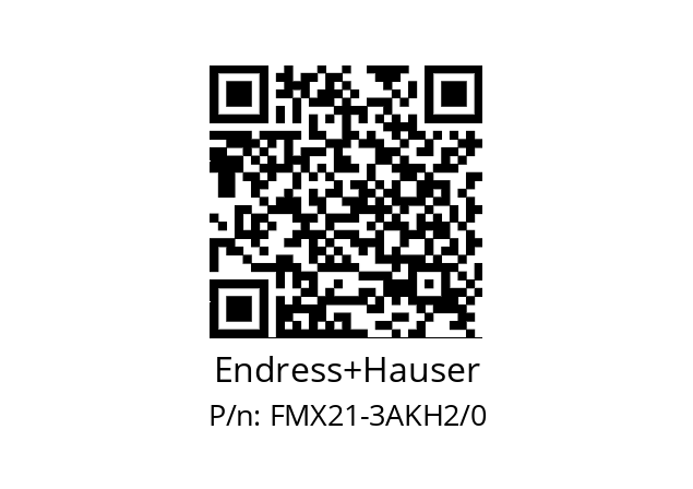   Endress+Hauser FMX21-3AKH2/0