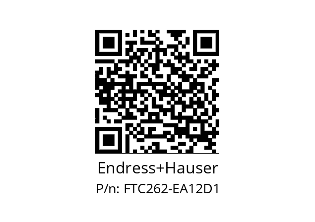   Endress+Hauser FTC262-EA12D1