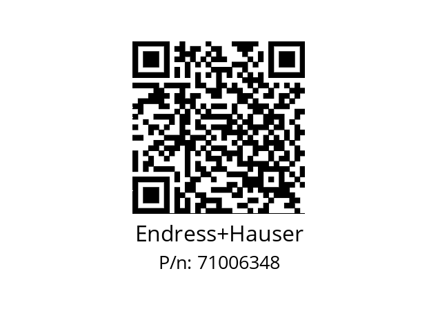   Endress+Hauser 71006348