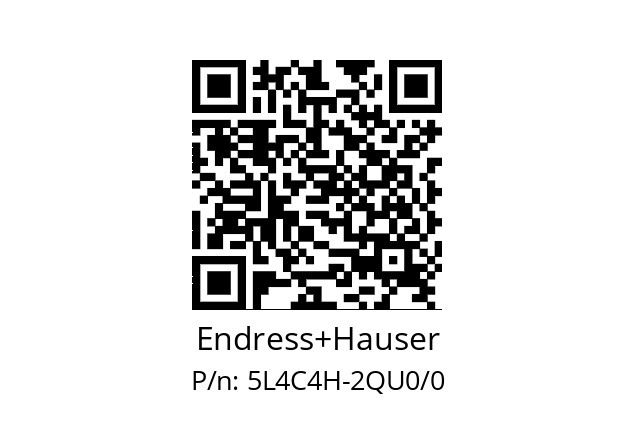   Endress+Hauser 5L4C4H-2QU0/0