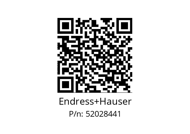   Endress+Hauser 52028441