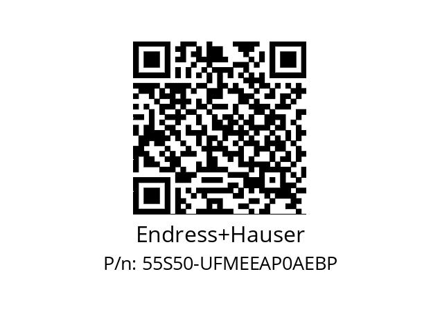   Endress+Hauser 55S50-UFMEEAP0AEBP