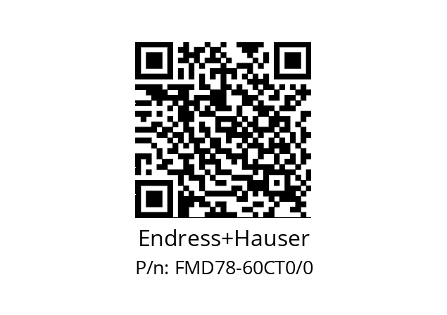   Endress+Hauser FMD78-60CT0/0