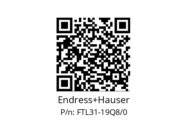   Endress+Hauser FTL31-19Q8/0