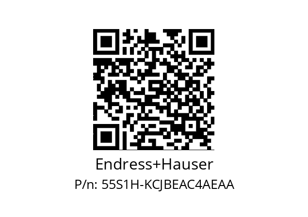   Endress+Hauser 55S1H-KCJBEAC4AEAA