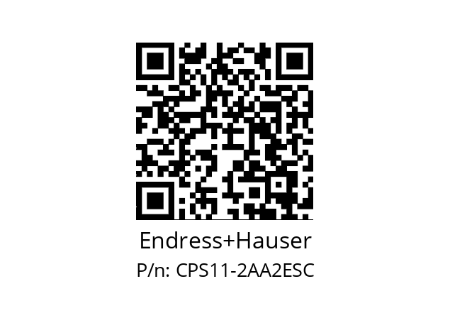   Endress+Hauser CPS11-2AA2ESC