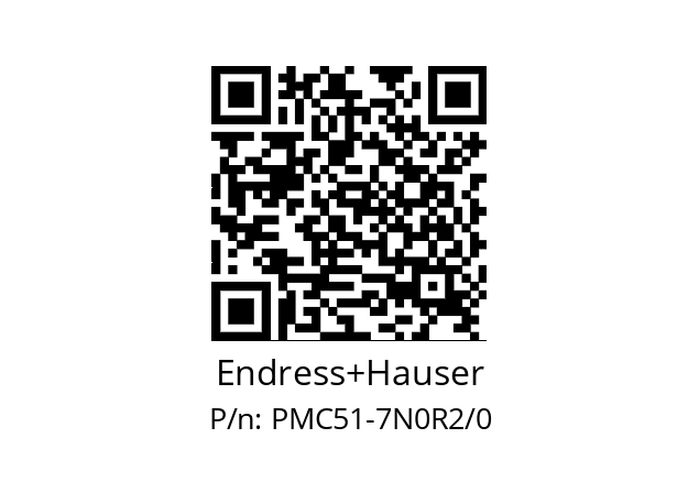   Endress+Hauser PMC51-7N0R2/0