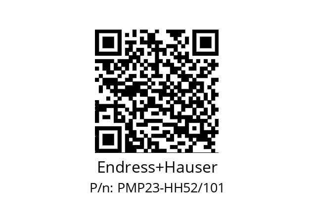   Endress+Hauser PMP23-HH52/101