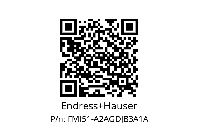   Endress+Hauser FMI51-A2AGDJB3A1A