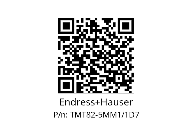   Endress+Hauser TMT82-5MM1/1D7