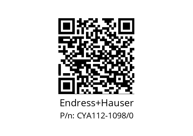   Endress+Hauser CYA112-1098/0