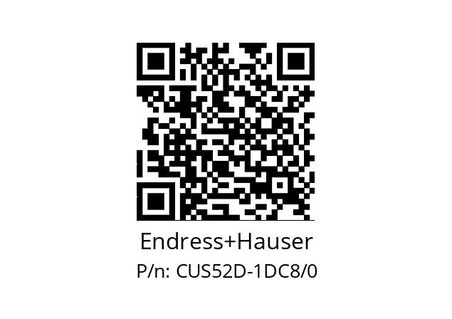   Endress+Hauser CUS52D-1DC8/0