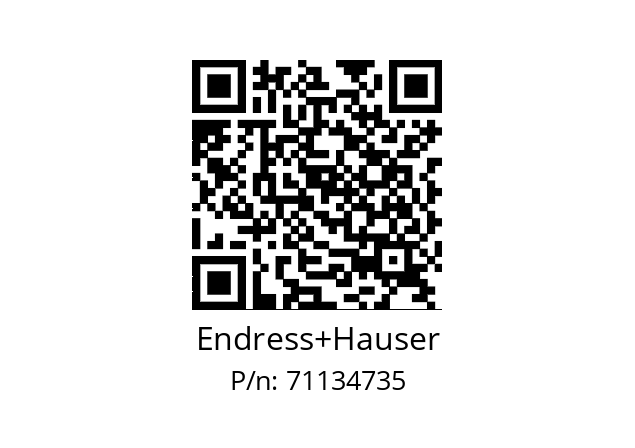   Endress+Hauser 71134735