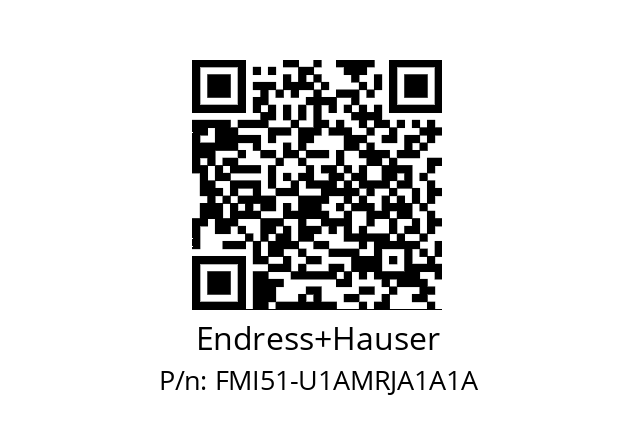   Endress+Hauser FMI51-U1AMRJA1A1A