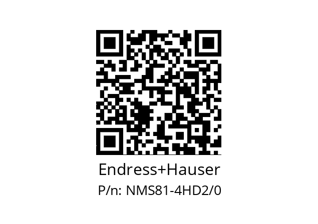   Endress+Hauser NMS81-4HD2/0