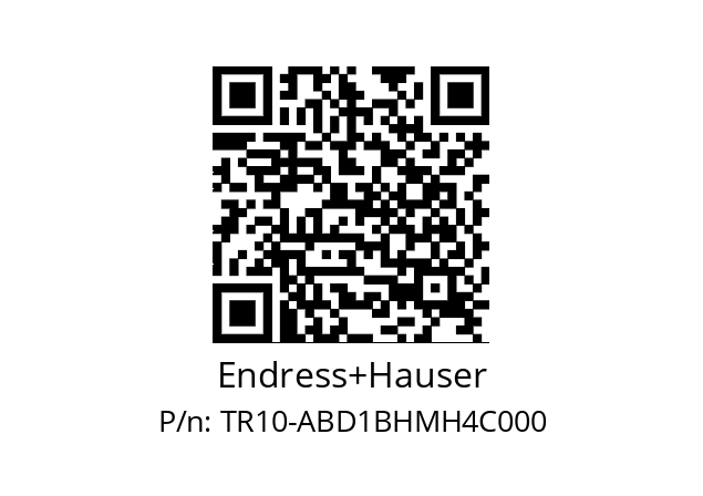   Endress+Hauser TR10-ABD1BHMH4C000