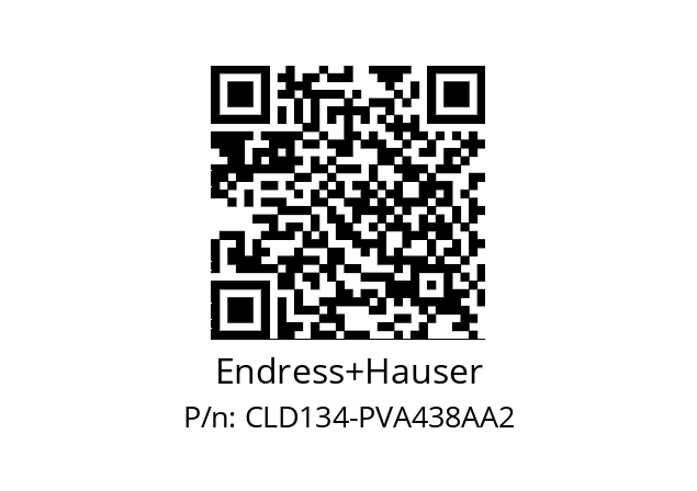   Endress+Hauser CLD134-PVA438AA2