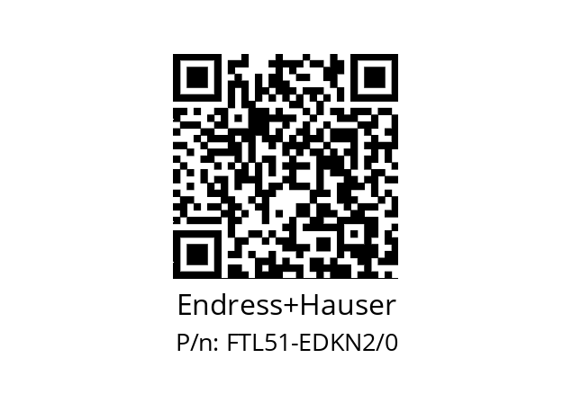   Endress+Hauser FTL51-EDKN2/0