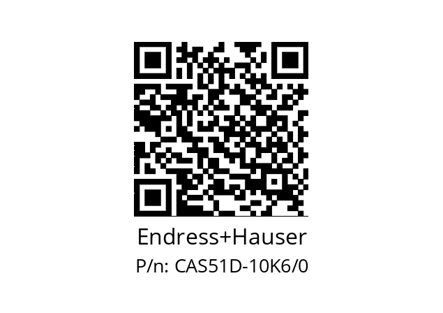   Endress+Hauser CAS51D-10K6/0