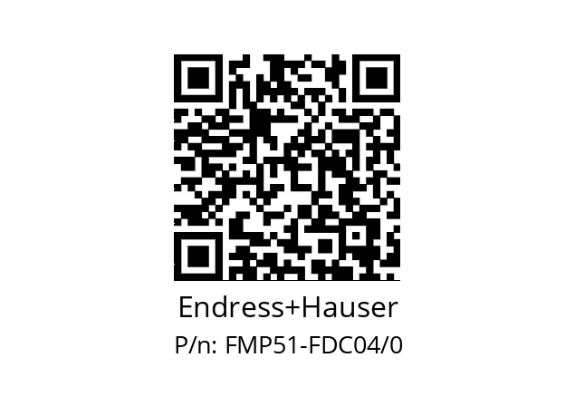   Endress+Hauser FMP51-FDC04/0