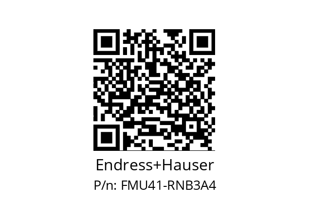   Endress+Hauser FMU41-RNB3A4