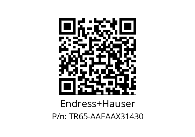   Endress+Hauser TR65-AAEAAX31430