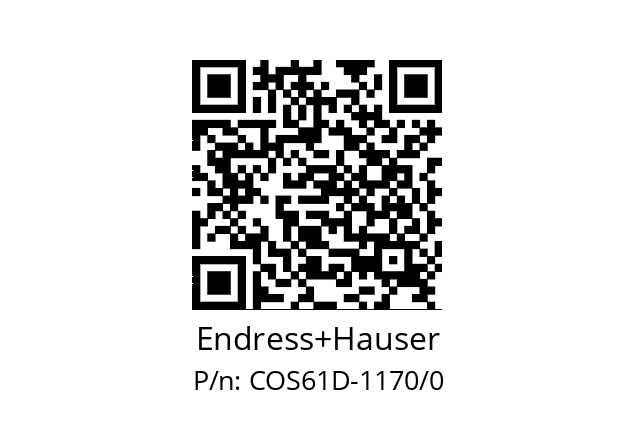   Endress+Hauser COS61D-1170/0